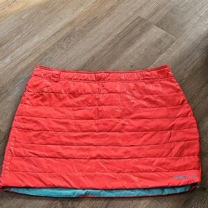 Arctix Coral Quilted Mini Skirt